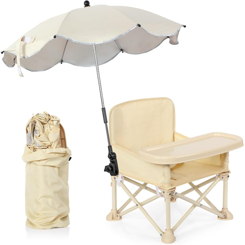 Outdoor Camping Umbrella - 아기 야외용 비치 의자, 우산, 등받이,