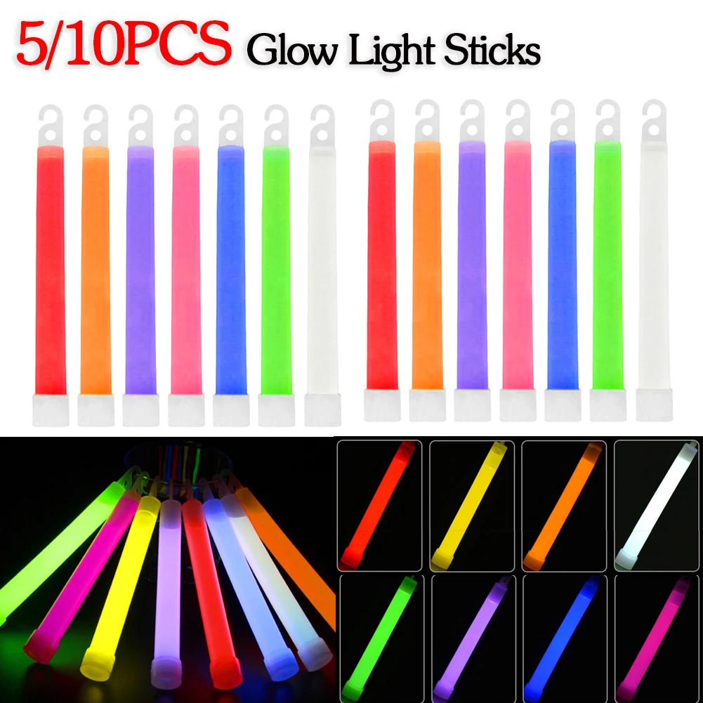 Glow Sticks Survival - 6 인치 서바이벌 키트 군사 글로우