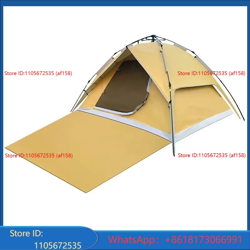Outdoor Camping Tent Waterproof - 휴대용 이중층 피크닉 캠핑 텐트, 4~6인용