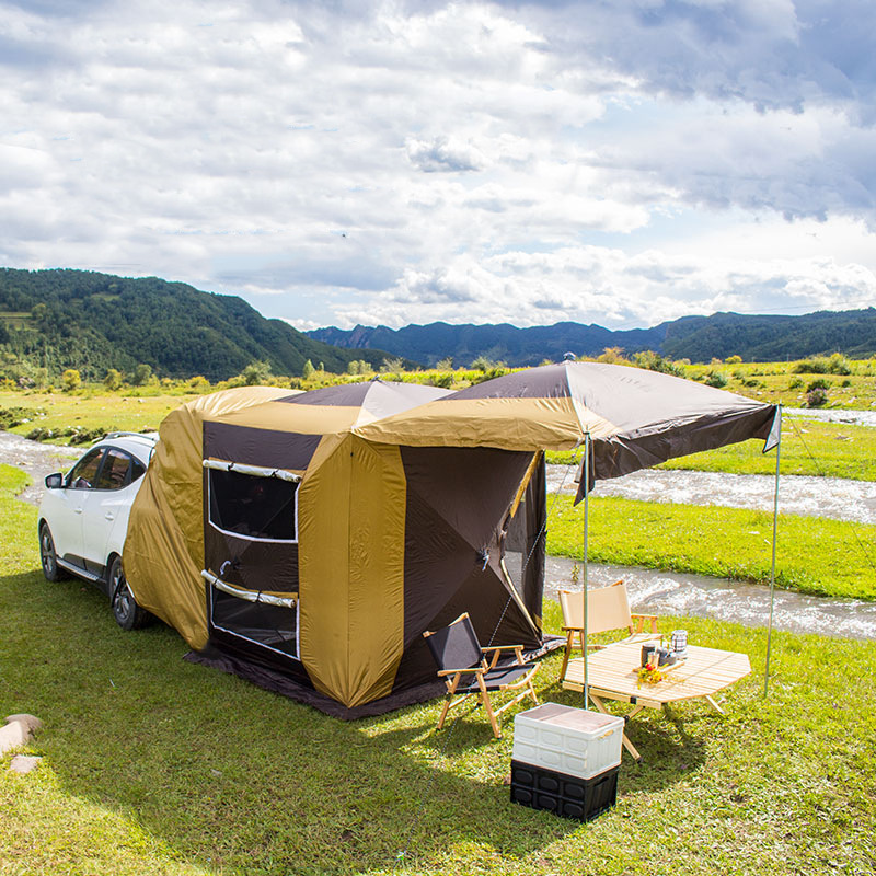 Outdoor Camping Car Tail Tent - 야외 캠핑용 텐트, 휴대용 야생 생존