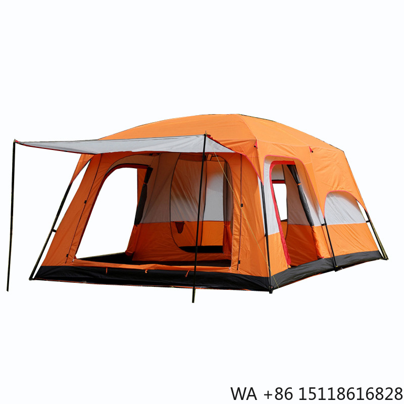 Outdoor Camping Tent Waterproof - 야외 캠핑 텐트, 2개 침실, 옥스포드