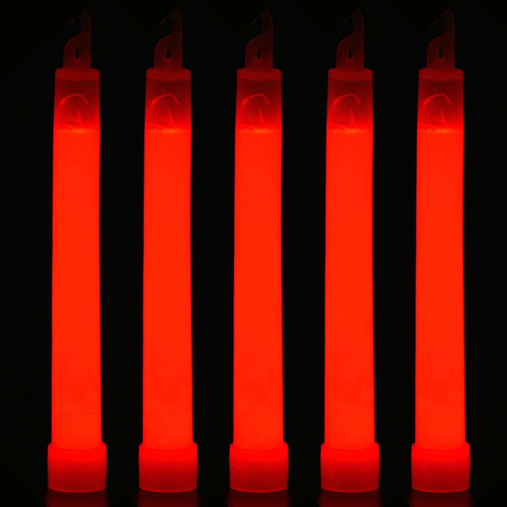 Glow Sticks Survival - 10pcs 야외 비상 글로우 스틱 방수