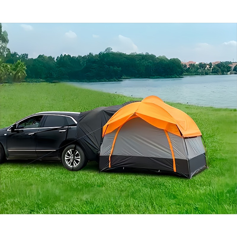 Outdoor Camping Car Tail Tent - 일체형 SUV 리어 텐트, 야외 차량
