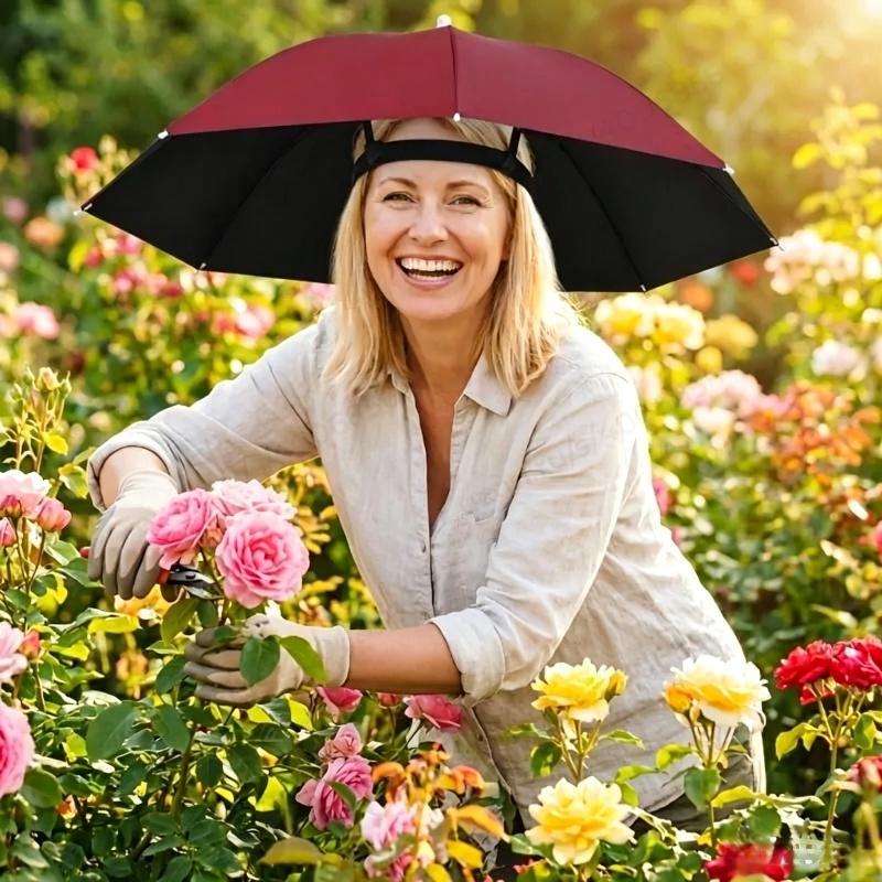 자외선 차단 방수 접이식 우산 모자, 핸즈프리 헤드 쉐 - Outdoor Camping Umbrella 리뷰 및 가격