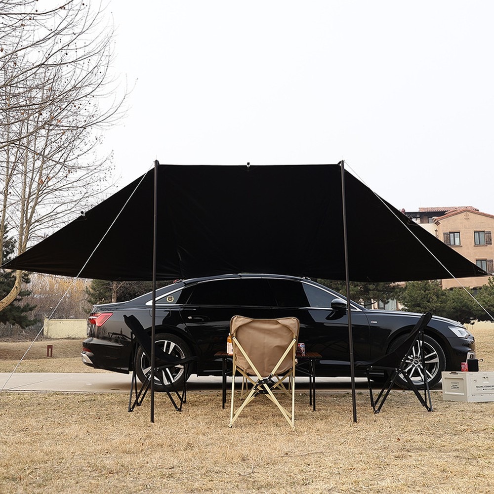 차량용 냉티타늄 블랙 비닐 테일 어닝, 야외 캠핑용 사 - Outdoor Camping Car Tail Tent 리뷰 및 가격