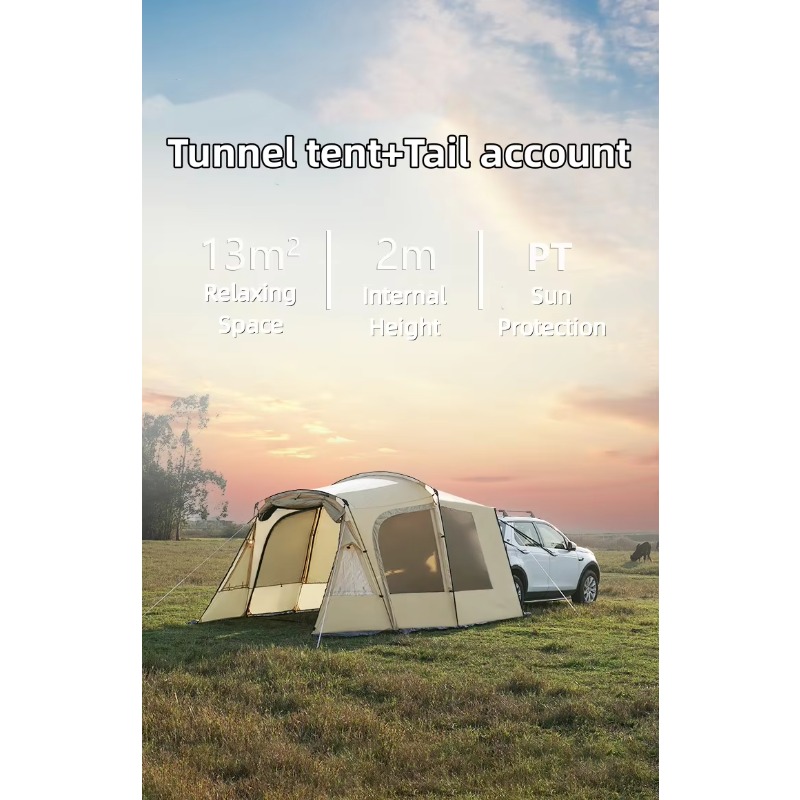 텐트 공장 맞춤형 야외 방수 자동차 테일 리어 텐트 캠 - Outdoor Camping Car Tail Tent 리뷰 및 가격
