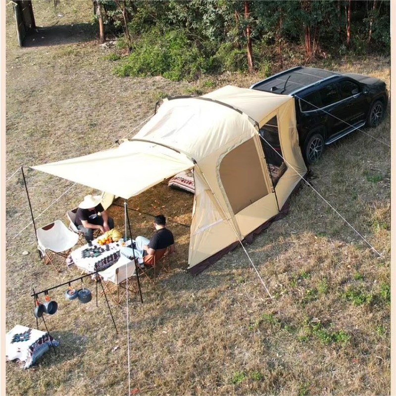 텐트 공장 맞춤형 야외 방수 자동차 테일 리어 텐트 캠 - Outdoor Camping Car Tail Tent 리뷰 및 가격