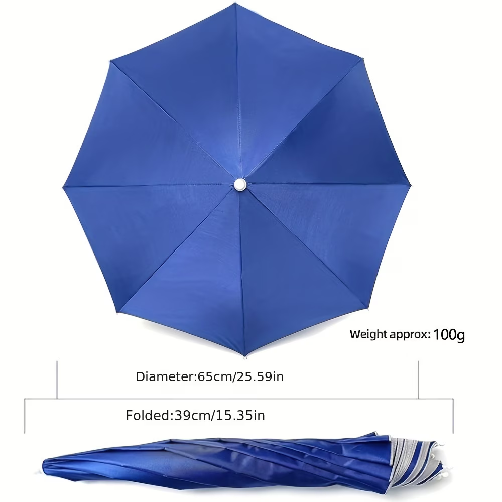 탄력있는 헤드밴드 우산 모자, 자외선 차단 핸즈프리 낚 - Outdoor Camping Umbrella 리뷰 및 가격