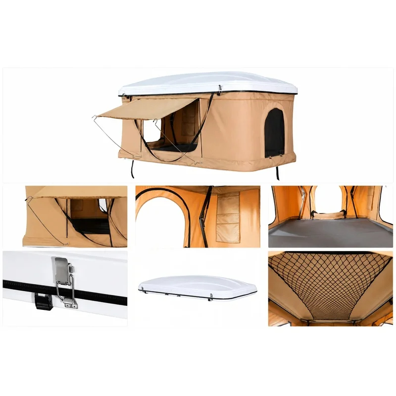 캠핑용 방수 고품질 대형 하드 루프탑 텐트, 알루미늄  - Outdoor Camping Tent Waterproof 리뷰 및 가격