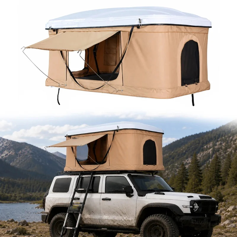 캠핑용 방수 고품질 대형 하드 루프탑 텐트, 알루미늄  - Outdoor Camping Tent Waterproof 리뷰 및 가격