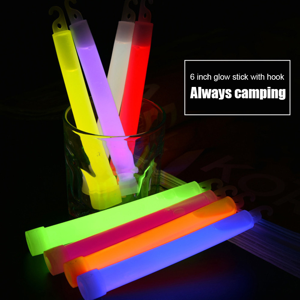 10개 캠핑 야광봉 방수 6인치 야외 비상용 야광봉 ( - Glow Sticks Survival 리뷰 및 가격