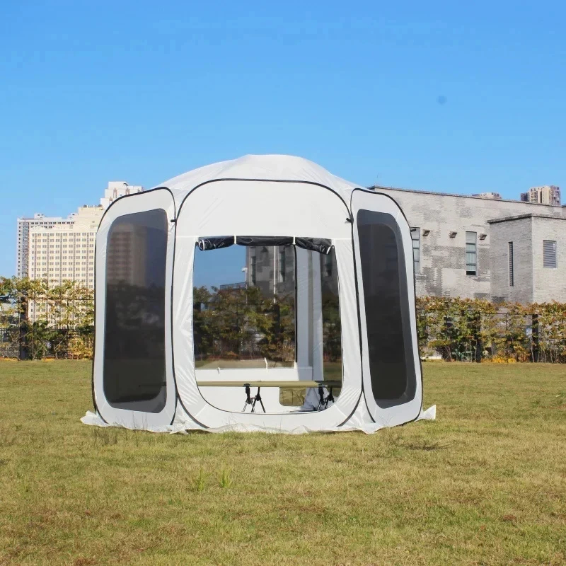 접이식 통기성 6면 MH 코트야드 야외 캠핑 텐트 캐노 - Outdoor Camping Car Tail Tent 리뷰 및 가격