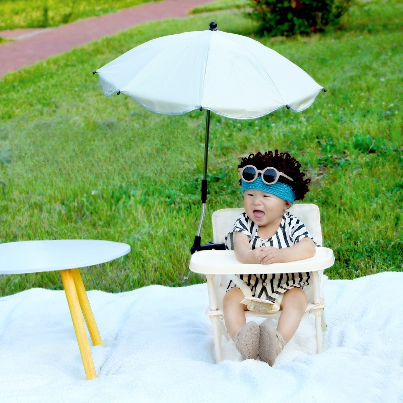 아기 야외용 비치 의자, 우산, 등받이, 포켓, 안전벨 - Outdoor Camping Umbrella 리뷰 및 가격