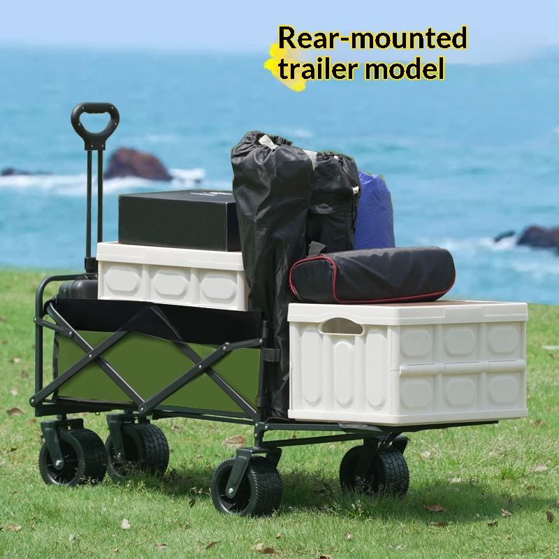 공장 직판 4륜 플랫폼 캠핑 유틸리티 웨건 175kg  - Outdoor Camping Set 리뷰 및 가격