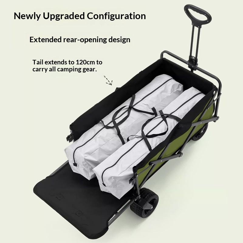 공장 직판 4륜 플랫폼 캠핑 유틸리티 웨건 175kg  - Outdoor Camping Set 리뷰 및 가격