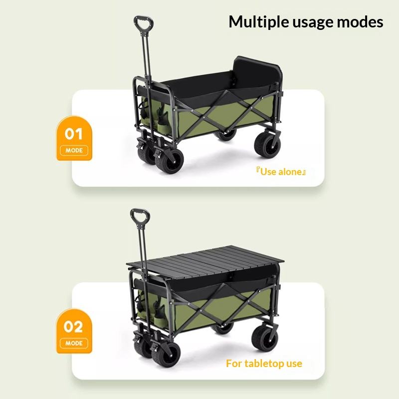 공장 직판 4륜 플랫폼 캠핑 유틸리티 웨건 175kg  - Outdoor Camping Set 리뷰 및 가격