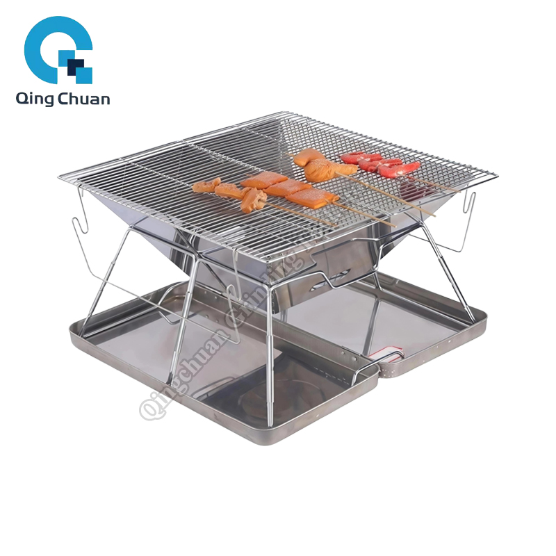 캠핑 그릴 숯불 스토브 접이식 스테인리스 화덕 그릴 야 - Outdoor Camping Fire 리뷰 및 가격