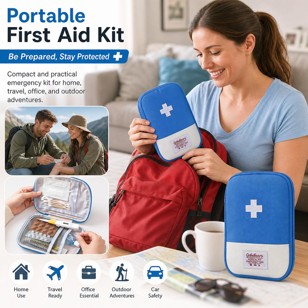 대용량 휴대용 구급상자 가방, 가정, 자동차, 여행,  - Outdoor Camping Set 리뷰 및 가격
