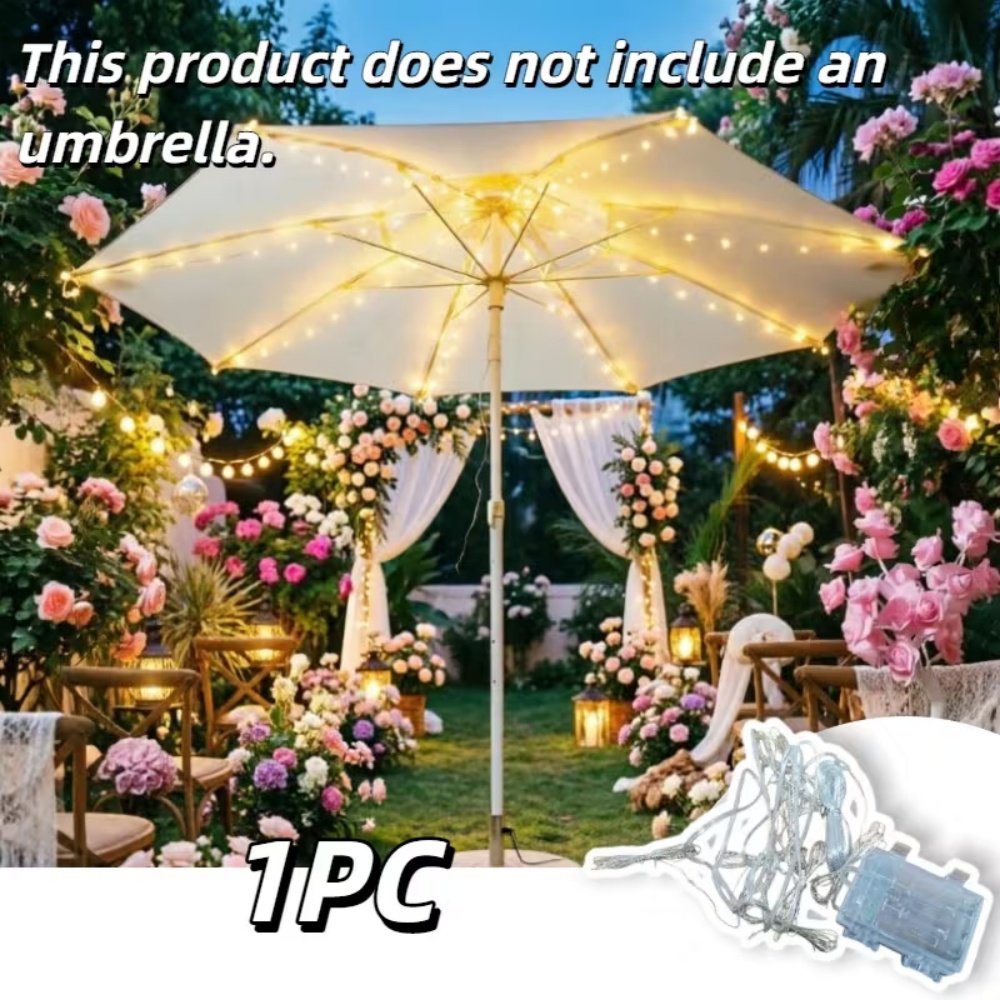 1PC 야외용 우산 조명 무선 104LED 8가지 모드 - Outdoor Camping Umbrella 리뷰 및 가격
