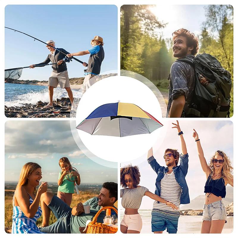접이식 헤드웨어 우산 모자 방수 자외선 차단 햇빛 가리 - Outdoor Camping Activities For Adults 리뷰 및 가격