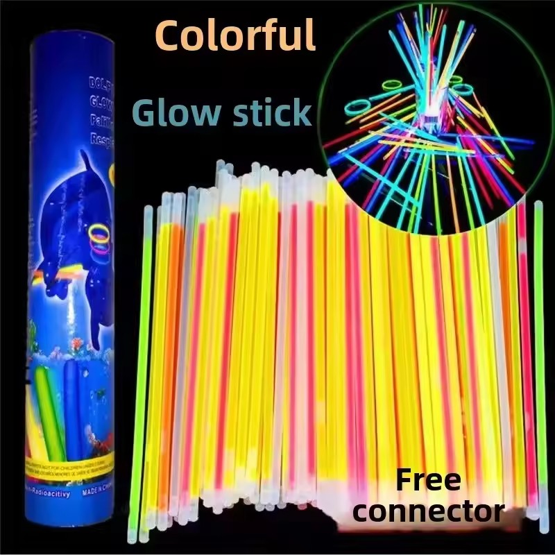 50/100개 형광 스틱 파티 다채로운 발광 스틱 밝은 - Glow Sticks Survival 리뷰 및 가격