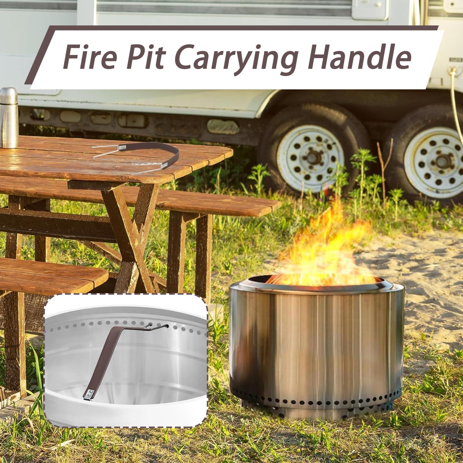 화덕 뚜껑 손잡이, 화덕 도구, 휴대용 손잡이, 스테인 - Outdoor Camping Fire 리뷰 및 가격