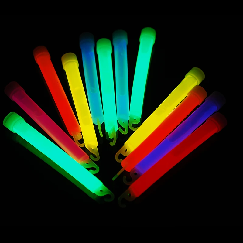 후크가있는 글로우 스틱 4/6 인치 형광등 하이킹 캠핑 - Glow Sticks Survival 리뷰 및 가격